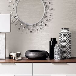 Galerie Wallcoverings Product Code: W78172 - Metallic Fx Wallpaper Collection Galerie Wallcoverings Product Code W78172 - Metallic Fx Wallpaper Collection - Silver Colours - Layered Texture Design