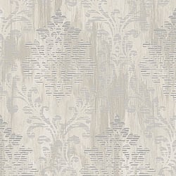 Galerie Wallcoverings Product Code: W78180 - Metallic Fx Wallpaper Collection Galerie Wallcoverings Product Code W78180 - Metallic Fx Wallpaper Collection - Silver Colours - Modern Metallic Damask Design