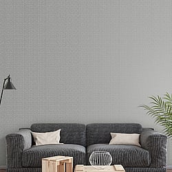 Galerie Wallcoverings Product Code: W78186 - Metallic Fx Wallpaper Collection Galerie Wallcoverings Product Code W78186 - Metallic Fx Wallpaper Collection - Silver Grey Colours - Metallic Star Geometric Design