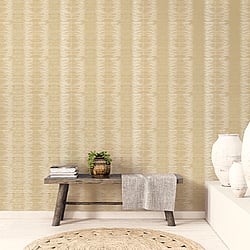 Galerie Wallcoverings Product Code: W78198 - Metallic Fx Wallpaper Collection Galerie Wallcoverings Product Code W78198 - Metallic Fx Wallpaper Collection - Gold Colours - Metallic Layered Stripe Design