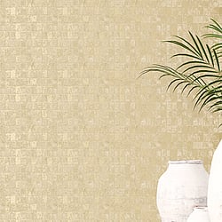 Galerie Wallcoverings Product Code: W78213 - Metallic Fx Wallpaper Collection Galerie Wallcoverings Product Code W78213 - Metallic Fx Wallpaper Collection - Gold Colours - Metallic Tile Design