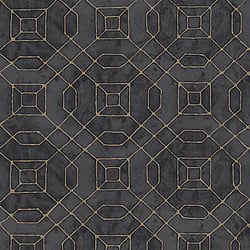 Galerie Wallcoverings Product Code: W78218 - Metallic Fx Wallpaper Collection Galerie Wallcoverings Product Code W78218 - Metallic Fx Wallpaper Collection - Black Gold Colours - Metallic Geometric Design