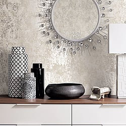 Galerie Wallcoverings Product Code: W78222 - Metallic Fx Wallpaper Collection Galerie Wallcoverings Product Code W78222 - Metallic Fx Wallpaper Collection - Silver Beige Colours - Metallic Industrial Texture Design
