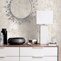 Galerie Wallcoverings Product Code: W78222 - Metallic Fx Wallpaper Collection Galerie Wallcoverings Product Code W78222 - Metallic Fx Wallpaper Collection - Silver Beige Colours - Metallic Industrial Texture Design