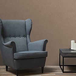 Galerie Wallcoverings Product Code: WH30103 - Welcome Home Wallpaper Collection Galerie Wallcoverings Product Code WH30103 - Welcome Home Wallpaper Collection - Bronze Brown Colours - Cotton Texture Design