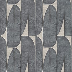 Galerie Wallcoverings Product Code: WH30170 - Welcome Home Wallpaper Collection Galerie Wallcoverings Product Code WH30170 - Welcome Home Wallpaper Collection - Silver Grey Colours - Geometric Leaf Design