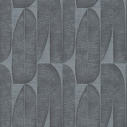 Galerie Wallcoverings Product Code: WH30171 - Welcome Home Wallpaper Collection Galerie Wallcoverings Product Code WH30171 - Welcome Home Wallpaper Collection - Silver Grey Colours - Geometric Leaf Design
