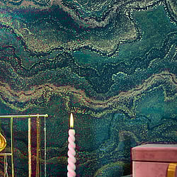 Galerie Wallcoverings Product Code: WH30175 - Welcome Home Wallpaper Collection Galerie Wallcoverings Product Code WH30175 - Welcome Home Wallpaper Collection - Blue Colours - Water Marble Design