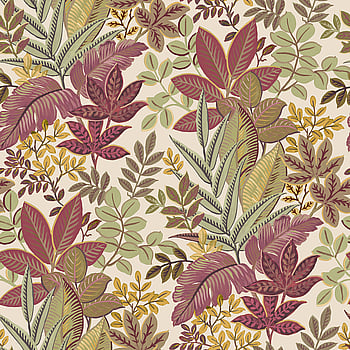 Galerie Wallcoverings Product Code 18508 - Into The Wild Wallpaper Collection - Red Colours -  