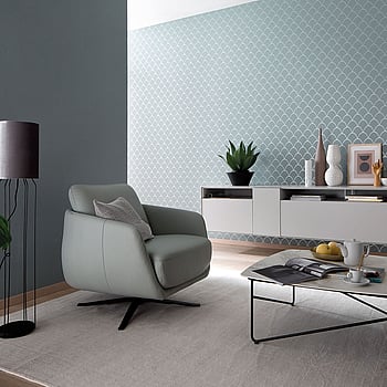 Galerie Wallcoverings Product Code 32718 - City Glam Wallpaper Collection - Green Grey Colours -  