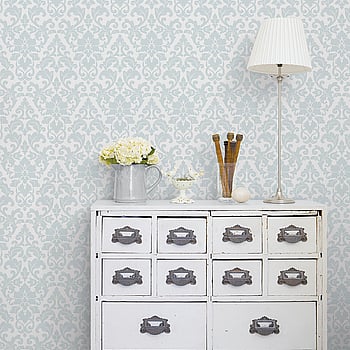 Galerie Wallcoverings Product Code DS29714 - Stripes And Damask 2 Wallpaper Collection -   