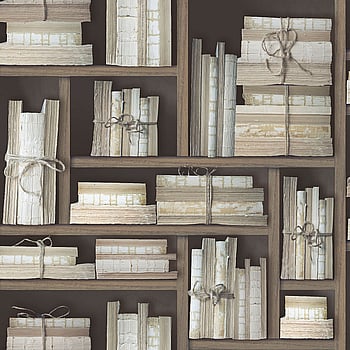 Galerie Wallcoverings Product Code G56153 - Nostalgie Wallpaper Collection - Brown Colours -  