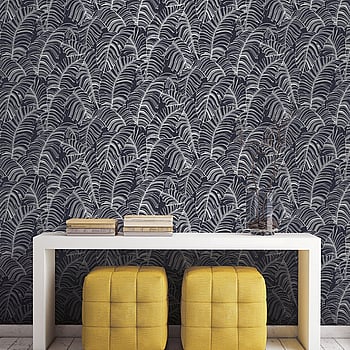 Galerie Wallcoverings Product Code G78299 - Bazaar Wallpaper Collection - Navy Colours -  
