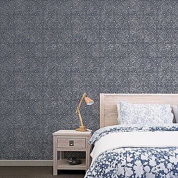 Galerie Wallcoverings Product Code G78317 - Bazaar Wallpaper Collection - Navy Colours -  