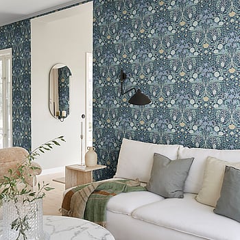 Galerie Wallcoverings Product Code S24101 - Sommarang 2 Wallpaper Collection - Blue Colours -  