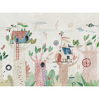 Galerie Wallcoverings Product Code WH45271M - Welcome Home Murals Wallpaper Collection - Multi-coloured, White Colours -  
